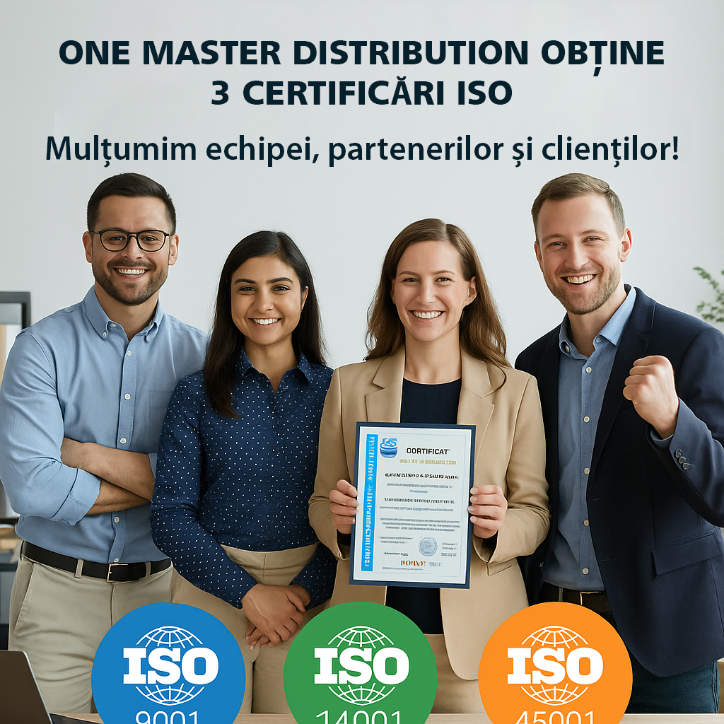 Echipa One Master Distribution – recunoștință și celebrare