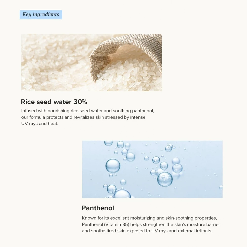 Beauty of Joseon Relief Sun Aqua-fresh Rice + B5